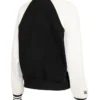 Back View of WWE SummerSlam Minnesota Women's Fleece Full-Zip Varsity Jacket