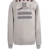 Back view Halloween Women's Pusheen Grey Fleece Hooded Jacket Sale
