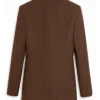 Back view of Selena Gomez Only Murders In The Building S05 Brown Blazer