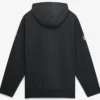 Baltimore-Ravens-Nike-Sideline-Anorak-Half-Zip-Hooded-Black-Jacket-Back