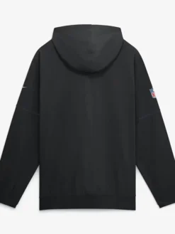 Baltimore-Ravens-Nike-Sideline-Anorak-Half-Zip-Hooded-Black-Jacket-Back