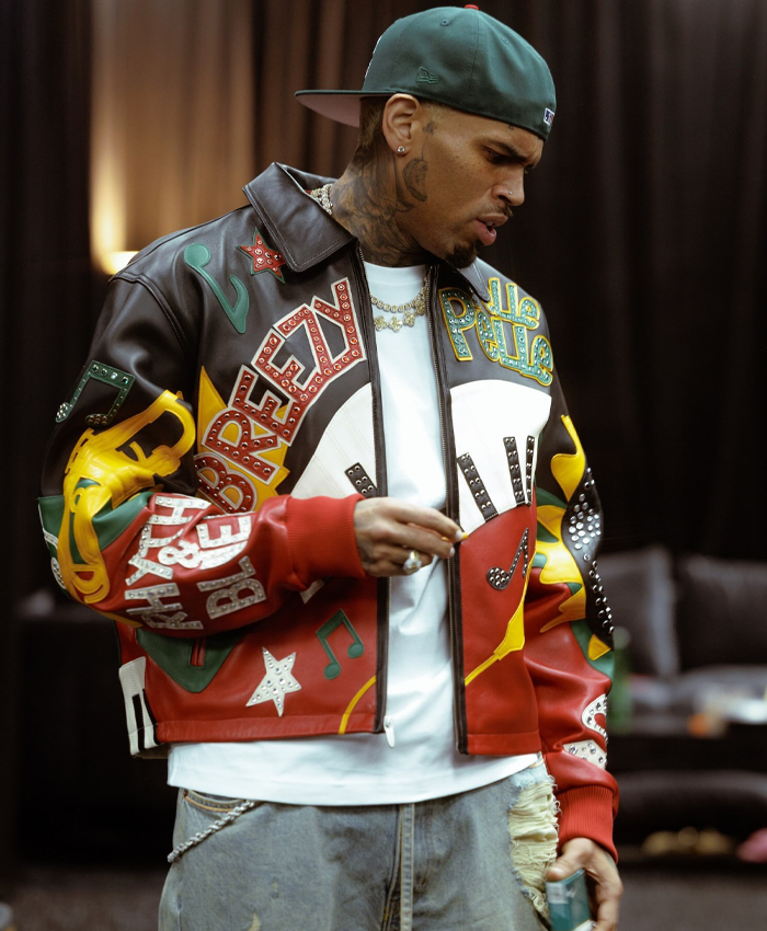 Bespoke Pelle Pelle Chris Brown Jacket