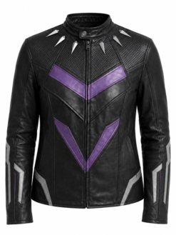 Black Panther Wakanda Forever Leather Jacket