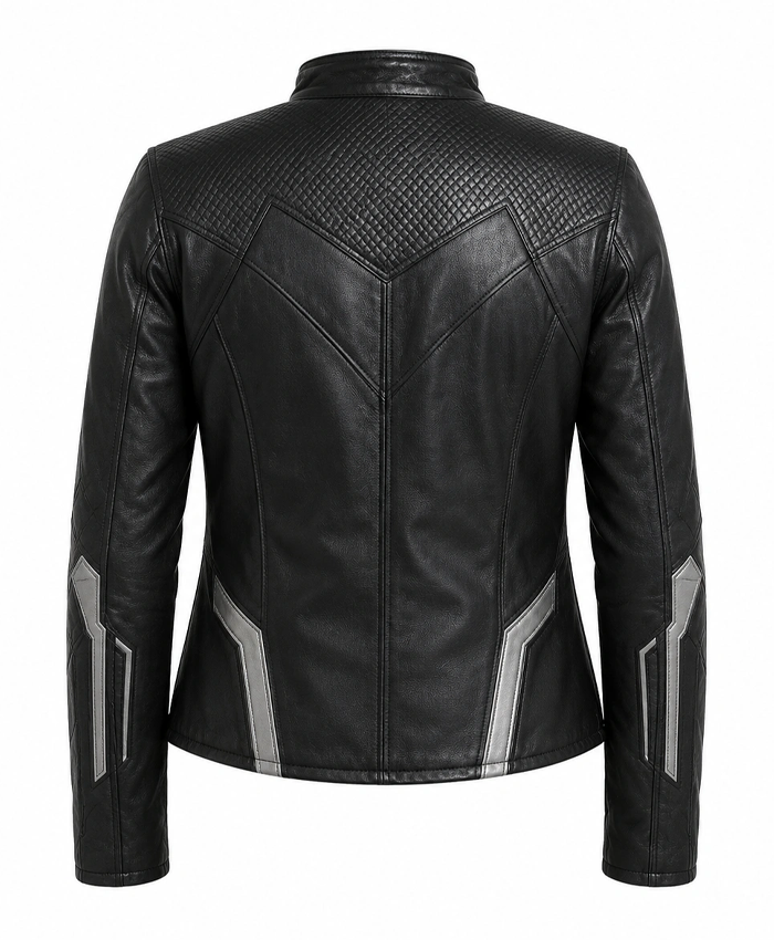 Black Panther Wakanda Forever Leather Jacket Back
