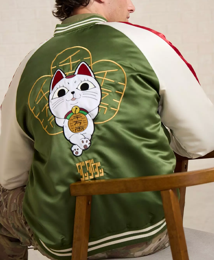 BoxLunch Dandadan Turbo Granny Bomber Jacket For Men's