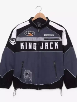 BoxLunch Disney Nightmare Before Christmas Jack Skellington Moto Jacket