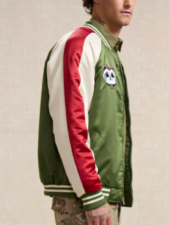 BoxLunch Men's Dandadan Turbo Granny Bomber Varsity Jacket For Sale