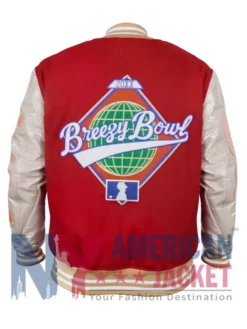 Breezy Bowl XX Chris Brown Varsity Jacket Red