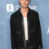 Bryce Alakai Variety’s Power of Young Hollywood Black Wool Jacket front view
