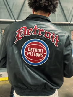 Cade Cunningham Detroit Pistons Leather Jacket