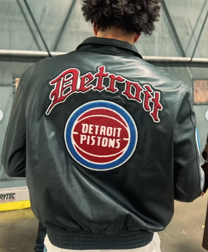 Cade Cunningham Detroit Pistons Leather Jacket
