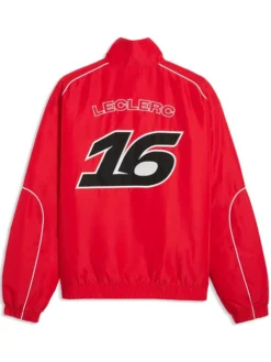 Charles Leclerc Scuderia Ferrari F1 Puma Racing Jacket Red