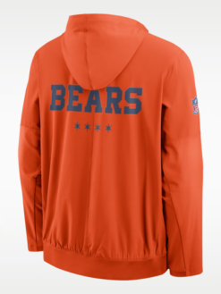 Chicago Bears NFL Rivalries Sideline Nike Hooded Anorak Jacket