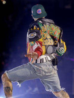 Chris Brown Bespoke Pelle Pelle Jacket Back