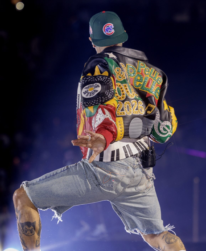Chris Brown Bespoke Pelle Pelle Jacket Back