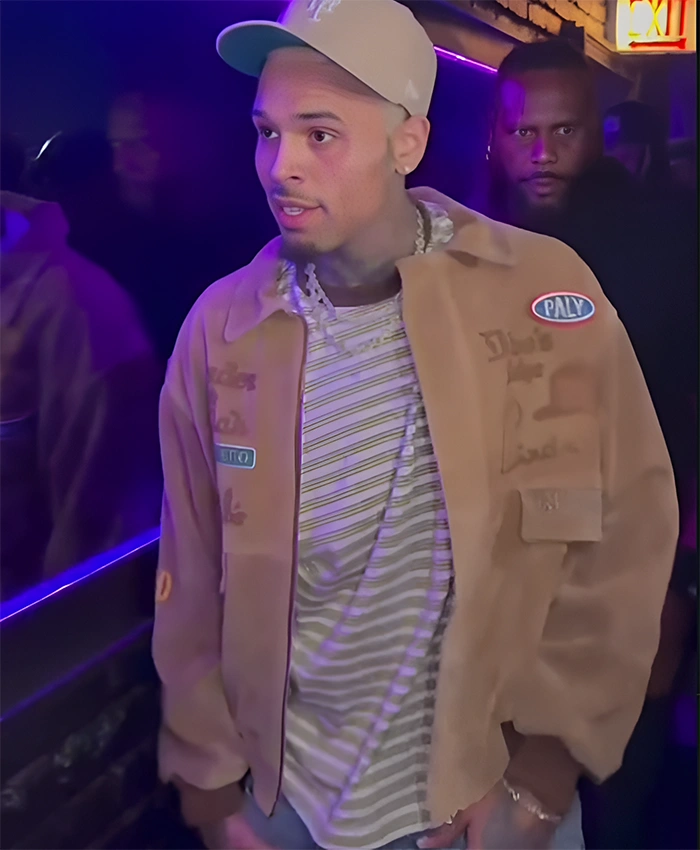 Chris-Brown-RB-Tour-After-Party-2026-Beige-Jacket