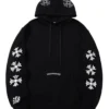 Chrome-Heart-Black-Fleece-Pullover-Hoodie