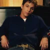 Chuck Timely and The Hourglass Spotify Tucker Pillsbury Live Room Blue Track Jacket front view