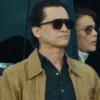 Clifton Collins Jr. TV Series Lucky S01 Tan Leather Jacket front view
