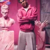 Close-Up of Adidas Lamine Yamal 2026 Pink Fleece Track Jacket