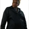 Close-up of Aunjanue Ellis-Taylor Lucky S01 Black Parachute Hooded Jacket
