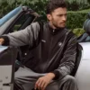 Close-up of Kith for BMW Chapter IV 2026 Luxe Velour Braxton Velvet Black Tracksuit