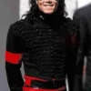 Close-up of Michael Jackson Hussar Award Ceremony Black Napoleon Jacket
