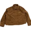 Close-up of Visvim Motors Club Somer Swing Top 2026 Brown Corduroy Workwear Jacket