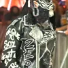 Close-up of WWE SummerSlam 2026 PENTA Zero Miedo Black Biker Jacket