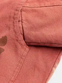 Close view of Disney The Lion King x Shoe Palace Brown And Orange Cotton Lifestyle Jacket