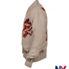 Close view of Movie Project Hail Mary 2026 Ryan Gosling Ryland Grace Cream Fox Cardigan