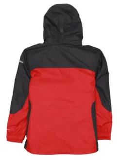 Columbia Category Five 2.0 Interchange Red Black Hooded Jacket Back