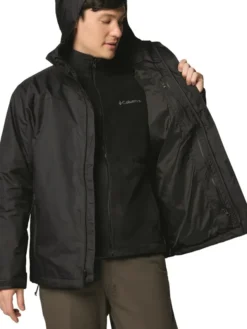 Columbia Men's Tunnel Falls II Interchange Black Jacket