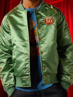 D23-2026-Muppet-Show-50th-Anniversary-Green-Satin-Jacket