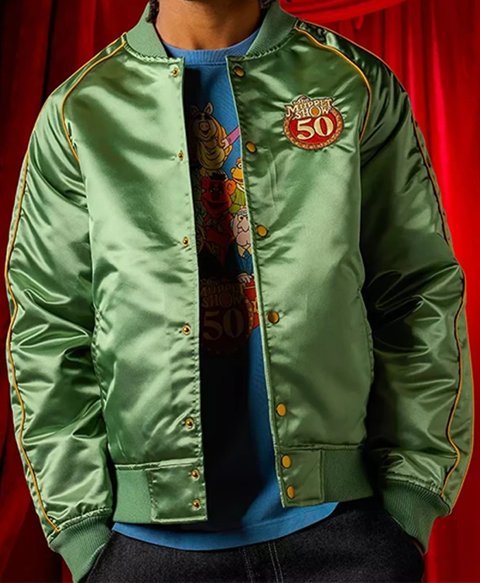 D23-2026-Muppet-Show-50th-Anniversary-Green-Satin-Jacket