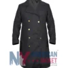 DCI Ellis Tv Series Ellis Black Wool Coat