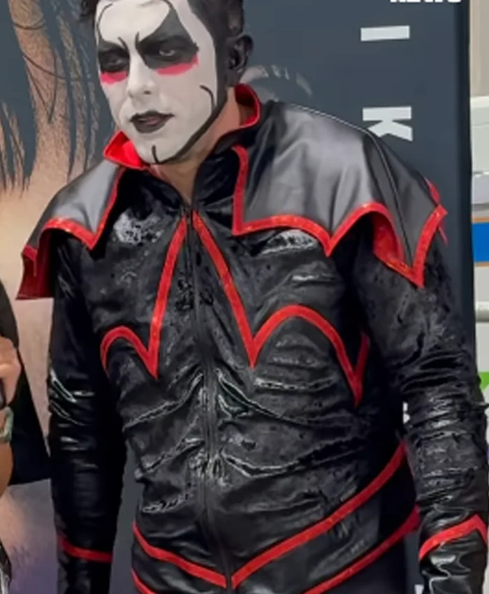 Danhausen Halloween Black Jacket inspired design with cotton fabric and two outside pockets