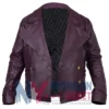 Descendants Wicked Wonderland Max Hatter Purple Leather Jacket