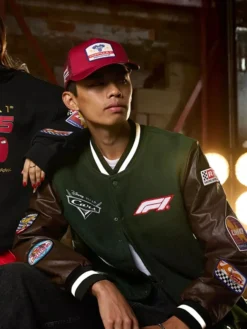 Disney-Formula-1-Lightning-McQueen-Varsity-Jacket