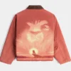 Disney The Lion King x Shoe Palace Video Vault Brown And Orange Cotton Lifestyle Jacket back view