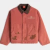 Disney The Lion King x Shoe Palace Video Vault Brown And Orange Lifestyle Cotton Jacket front view
