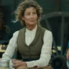 Faith Hill TV-Series Yellowstone Origin 1883 Margaret Dutton Wool Brown Vest