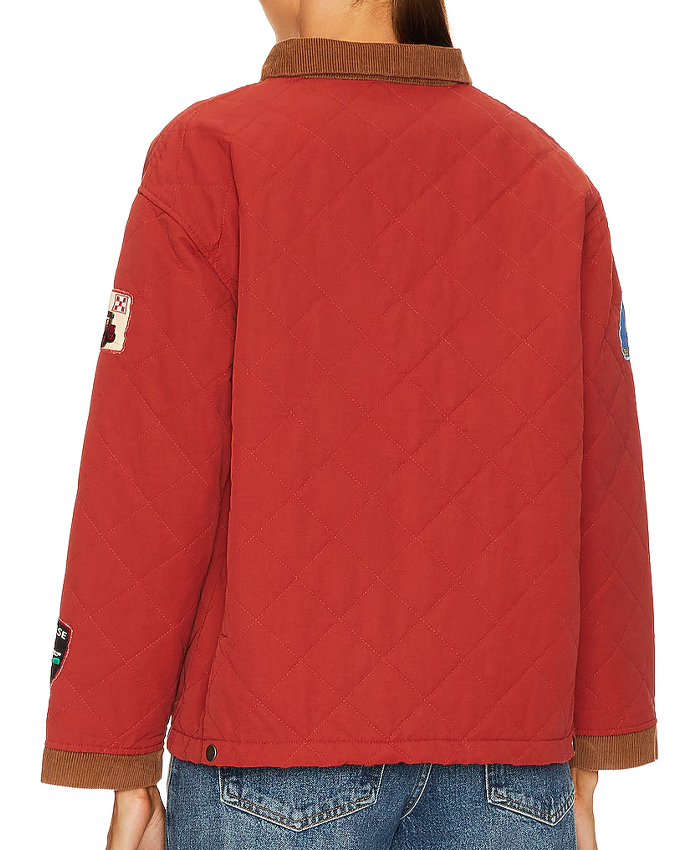 Found Quilt Patch Jacket Back