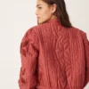 Free People Quinn Quilted Patchwork Jacket Back