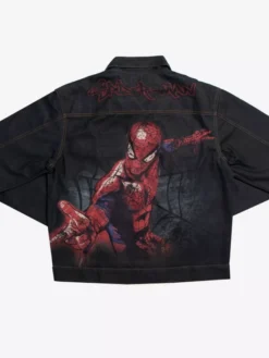 Spider Man Navy Blue Denim Jacket