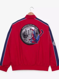 Spider Man Red Windbreaker Jacket