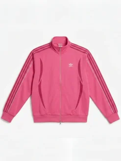 Grab Adidas Lamine Yamal 2026 Pink Fleece Track Jacket front view