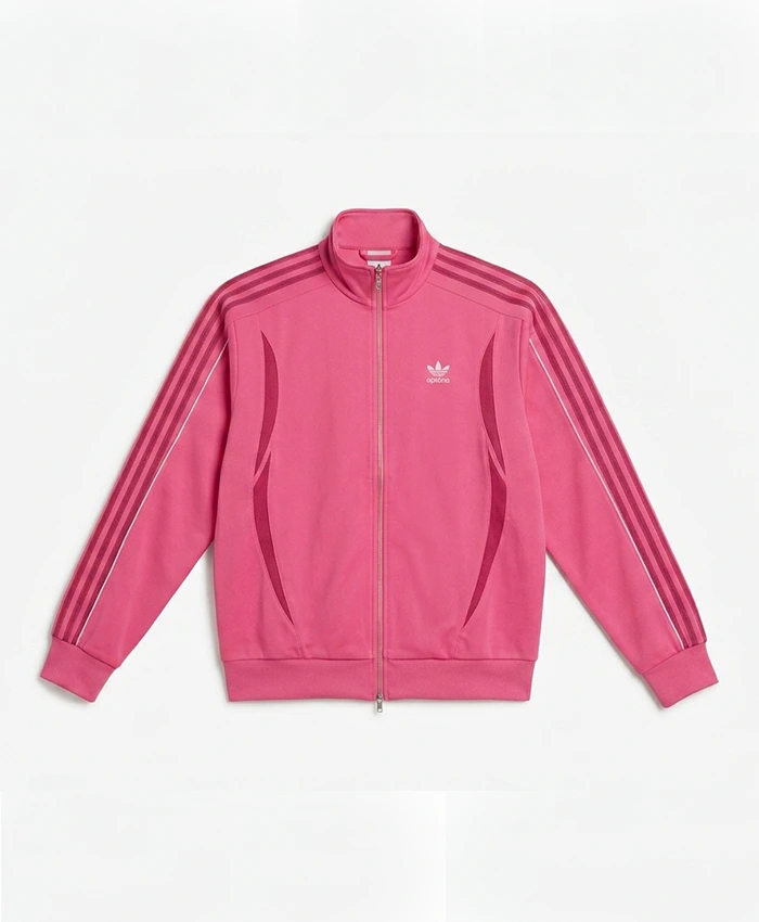 Grab Adidas Lamine Yamal 2026 Pink Fleece Track Jacket front view