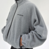 Grey-MR-Winston-Polar-Fleece-Jacket-For-Women