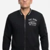 Gunther SummerSlam 2026 Black Bomber Jacket front view with WWE-inspired design